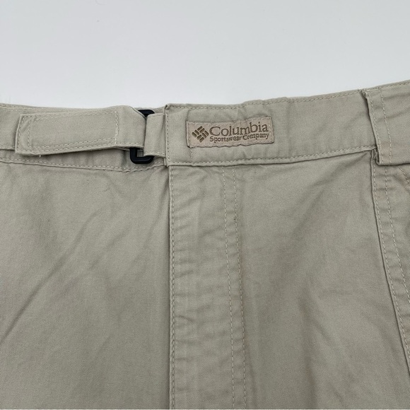 Columbia PFG Elastic Waist Fishing Shorts-Light Tan Sz XL Lightweight Outdoors - Picture 3 of 8